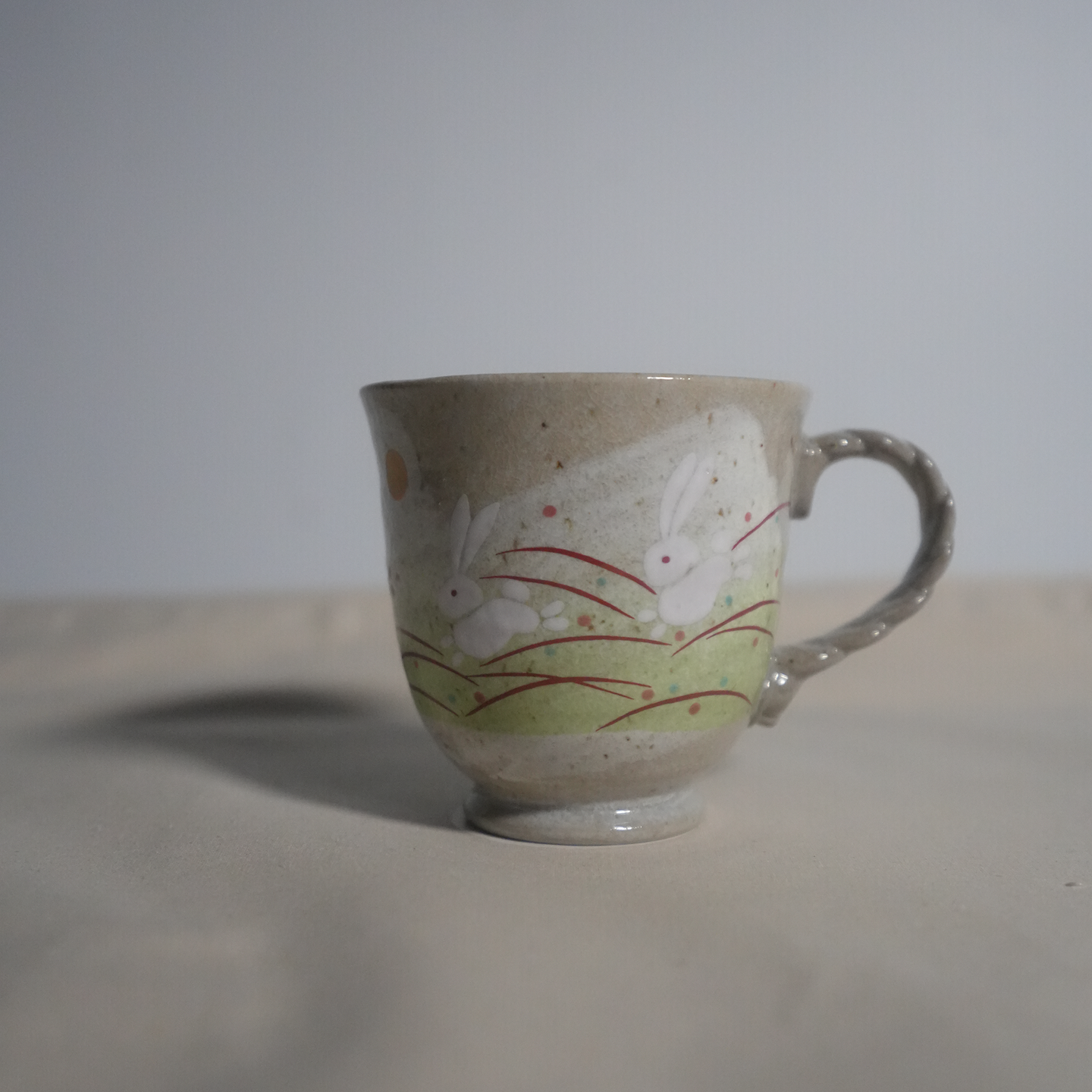 LeapingJumpingRabbitMug_Front